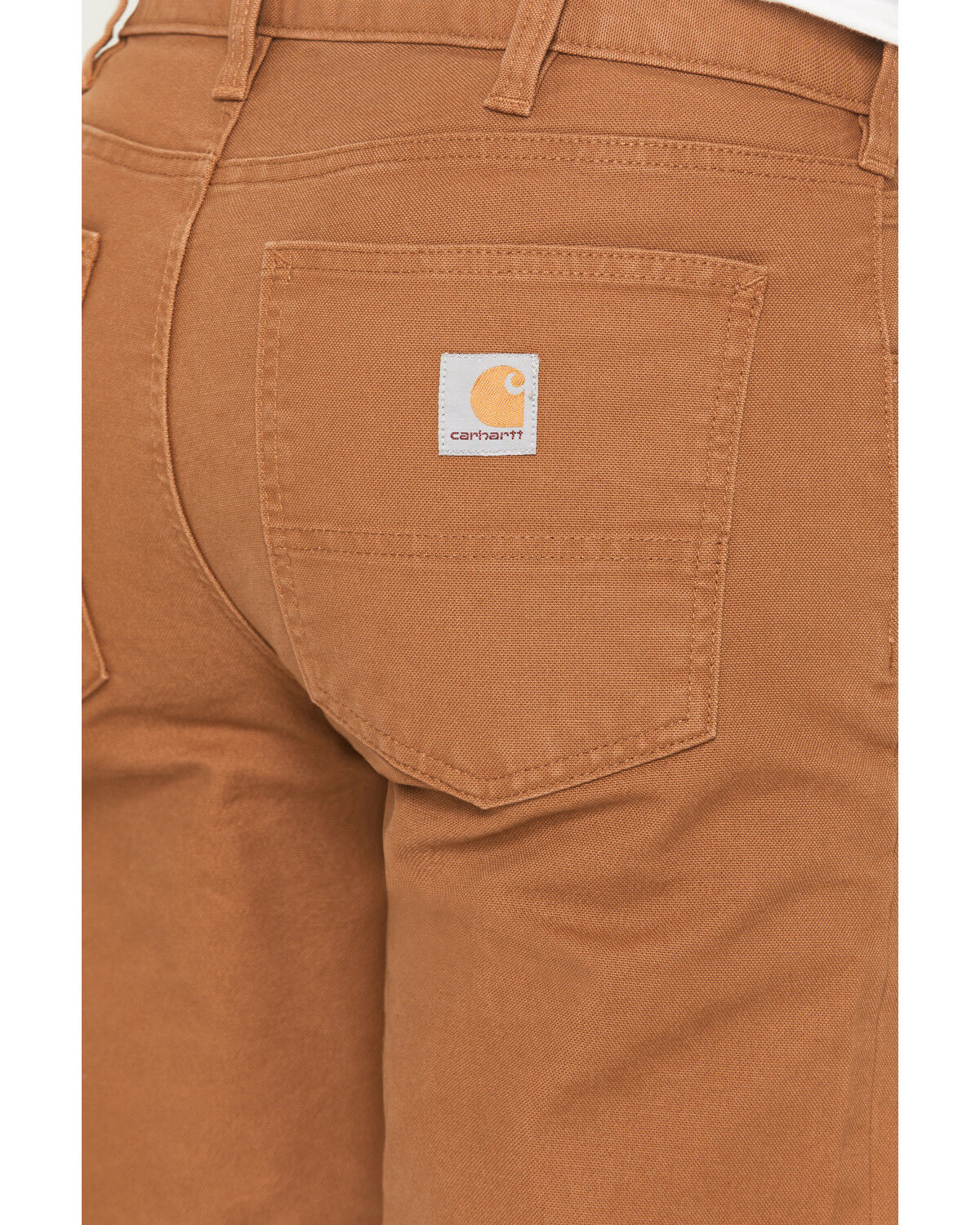 Image #4 - Carhartt Men's Slim Tapered Rugged Flex&reg; Duck Work Pants, Brown, hi-res