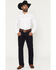 Image #1 - Cody James Black 1978&reg; Men's Mitchum Wash Dexter Slim Bootcut Stretch Denim Jeans, Dark Wash, hi-res