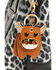 Image #2 - Shyanne Women's Bull Stacked Bag Charm, Brown, hi-res