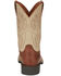 Image #5 - Justin Men's Stampede Canter Performance Western Boots - Broad Square Toe, Brown, hi-res