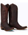 Image #1 - Lane Women's Emma Jane Western Boots - Snip Toe, Cognac, hi-res