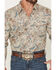 Image #3 - Gibson Trading Co Men's No Vacancy Paisley Print Long Sleeve Snap Western Shirt, Cream, hi-res