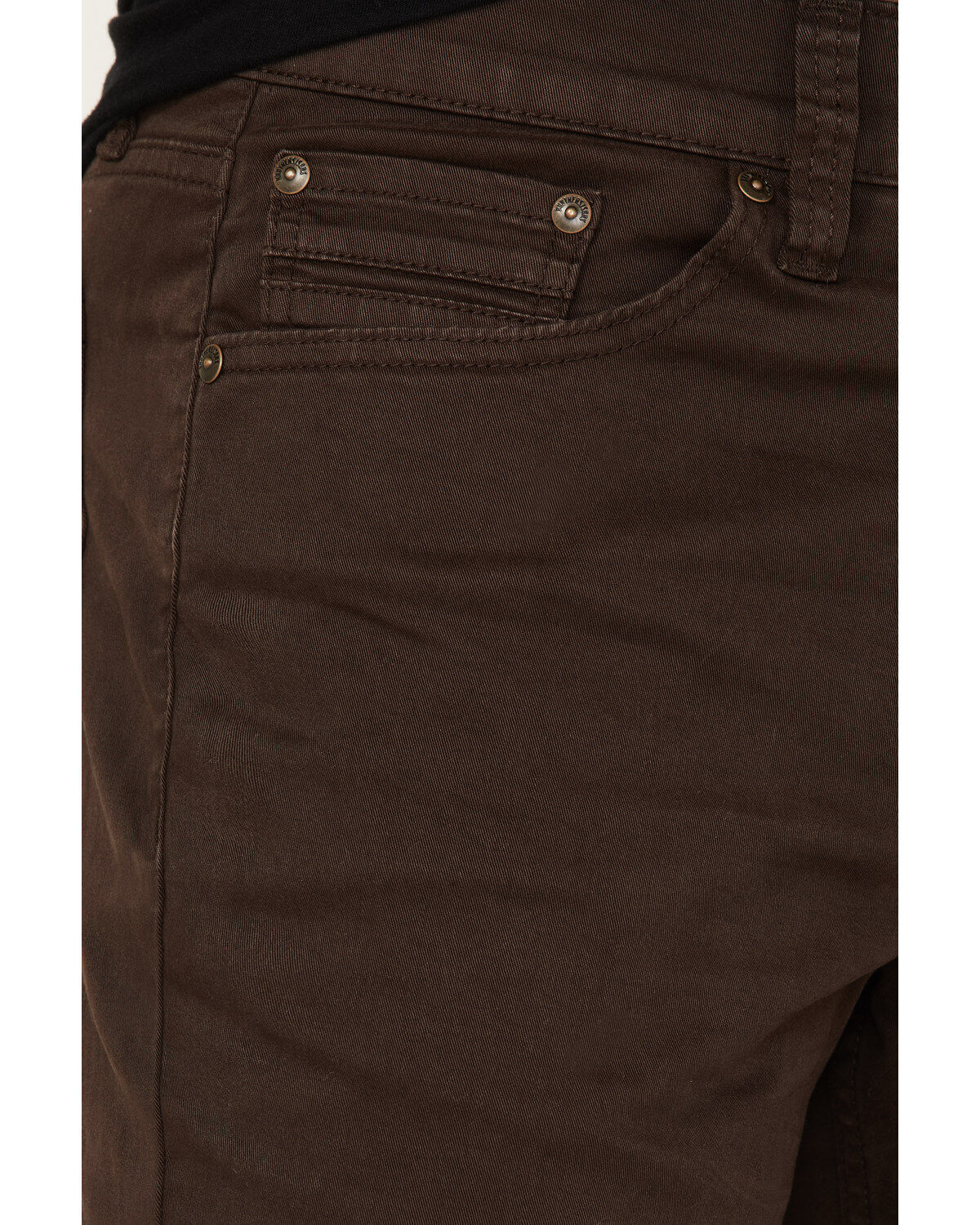 Image #2 - Brothers and Sons Men's Java Wash Tucker Slim Straight Stretch Denim Jeans, Brown, hi-res