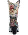 Image #3 - Azalea Wang Women's Akari Denim Patchwork Western Booties - Round Toe, Blue, hi-res