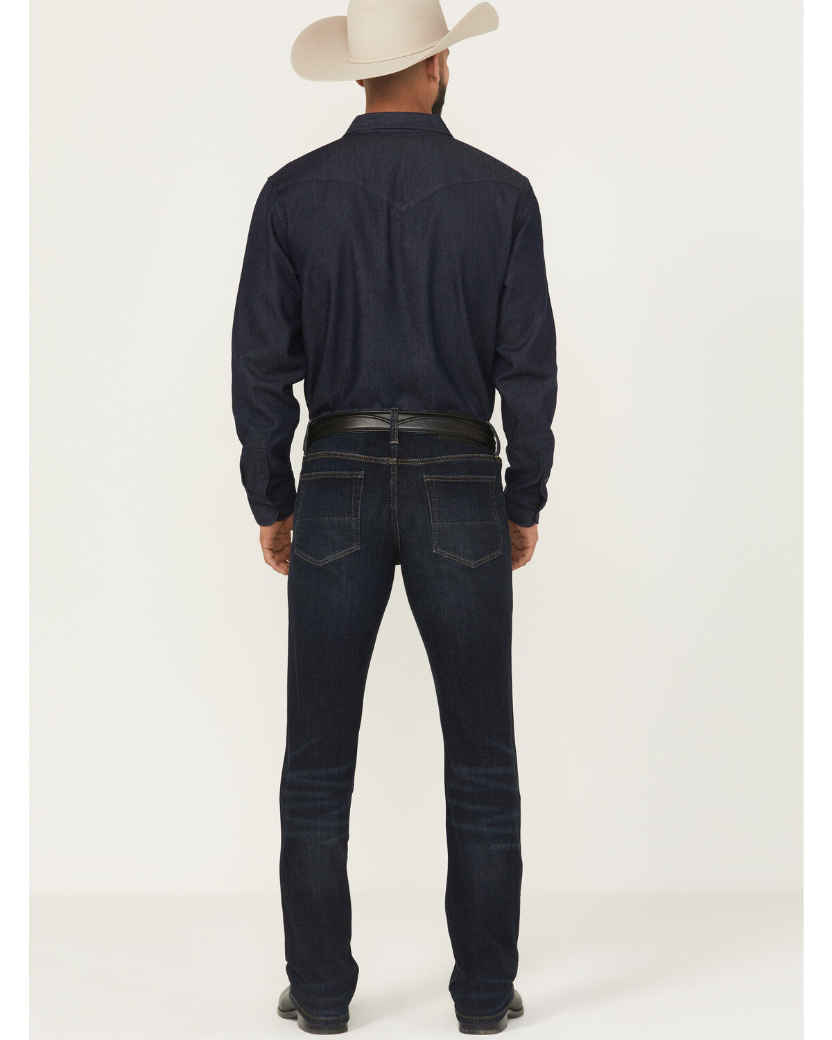 Image #3 - Cody James Black 1978&reg; Men's Jericho Wash Tyler Slim Straight Stretch Denim Jeans, Dark Wash, hi-res
