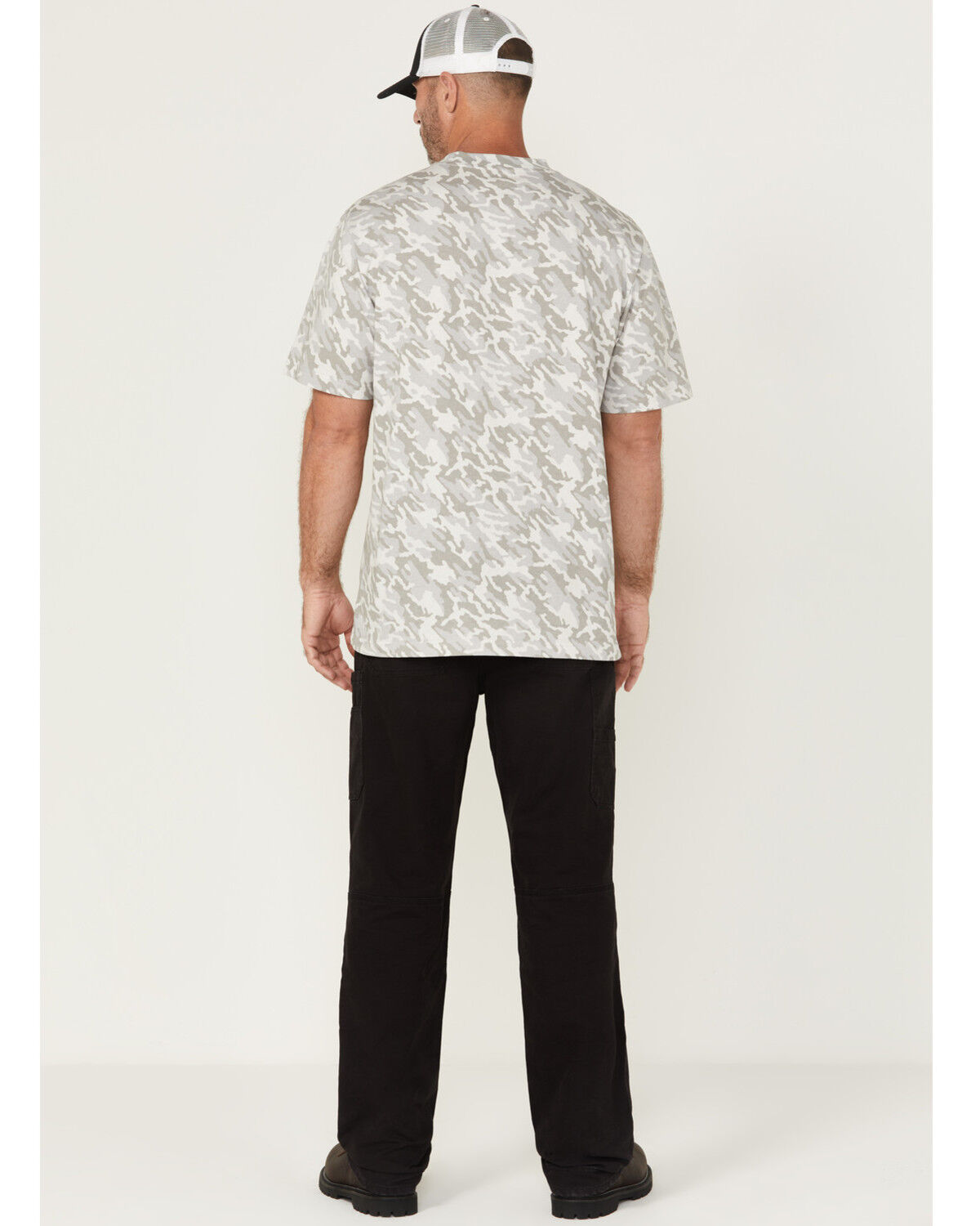 Image #3 - Hawx Men's Auger Brushed Duck Stretch Canvas Pants - Big, Black, hi-res