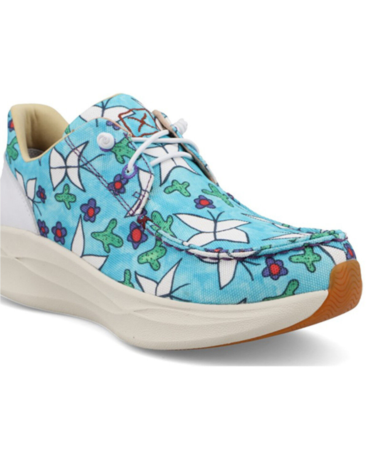 Image #1 - Twisted X Women's Feather X&trade; Casual Shoes - Moc Toe, Aqua, hi-res