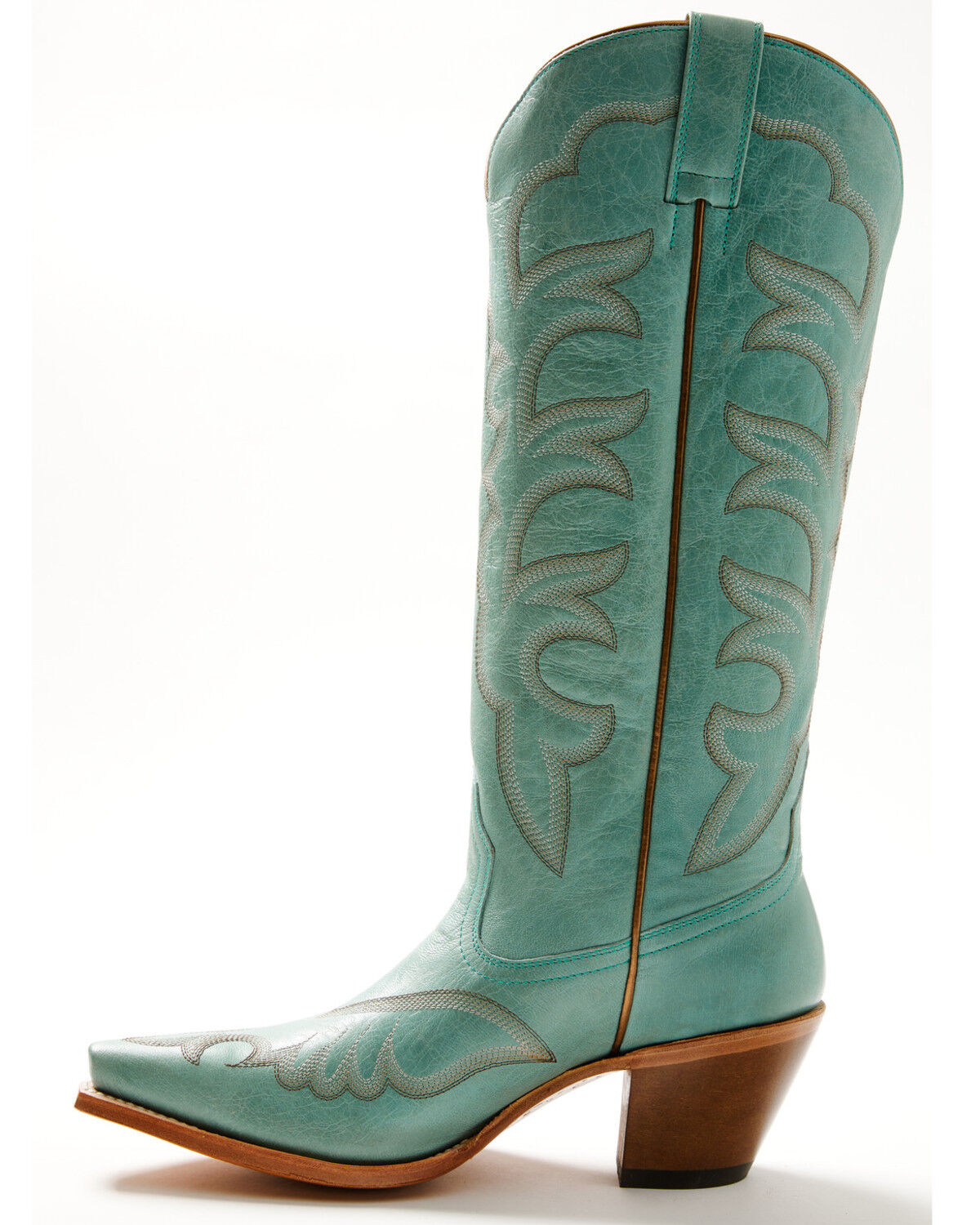 Image #3 - Shyanne Women's High Desert Tall Western Boots - Snip Toe, Mint, hi-res
