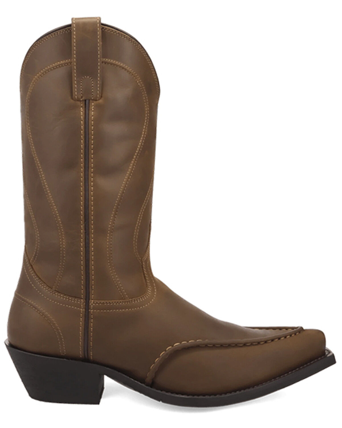 Image #2 - Laredo Men's Lynott Performance Western Boots - Snip Toe, Tan, hi-res