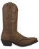 Image #2 - Laredo Men's Lynott Performance Western Boots - Snip Toe, Tan, hi-res