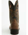 Image #5 - Justin Men's Stampede Lubbock Performance Western Boots - Broad Square Toe, Brown, hi-res
