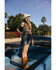 Image #2 - Cleo + Wolf Women's Horse Stamp Short Sleeve Graphic Tee, Ivory, hi-res