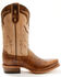 Image #2 - Moonshine Spirit&reg; Men's Showtime Inlay Western Boots - Square Toe, Tan, hi-res