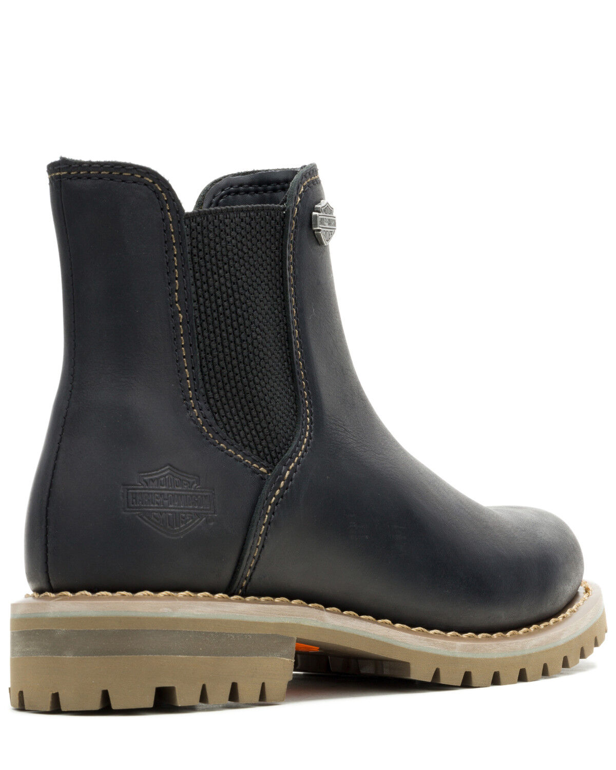 Image #5 - Harley Davidson Women's Gynger Chelsea Boots - Round Toe, Black, hi-res