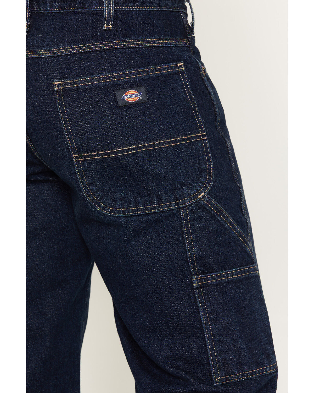 Image #4 - Dickies Relaxed Fit Carpenter Jeans, Rinsed, hi-res