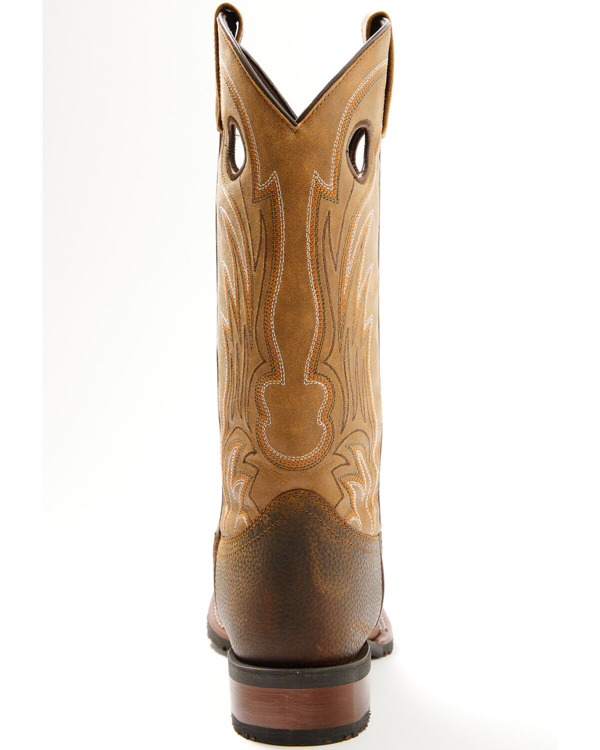 Image #5 - Laredo Men's Cullen Performance Western Boots - Broad Square Toe, Brown, hi-res
