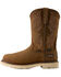 Image #2 - Ariat Men's Activator Argo Waterproof Pull-On Work Boots - Composite Toe, Brown, hi-res