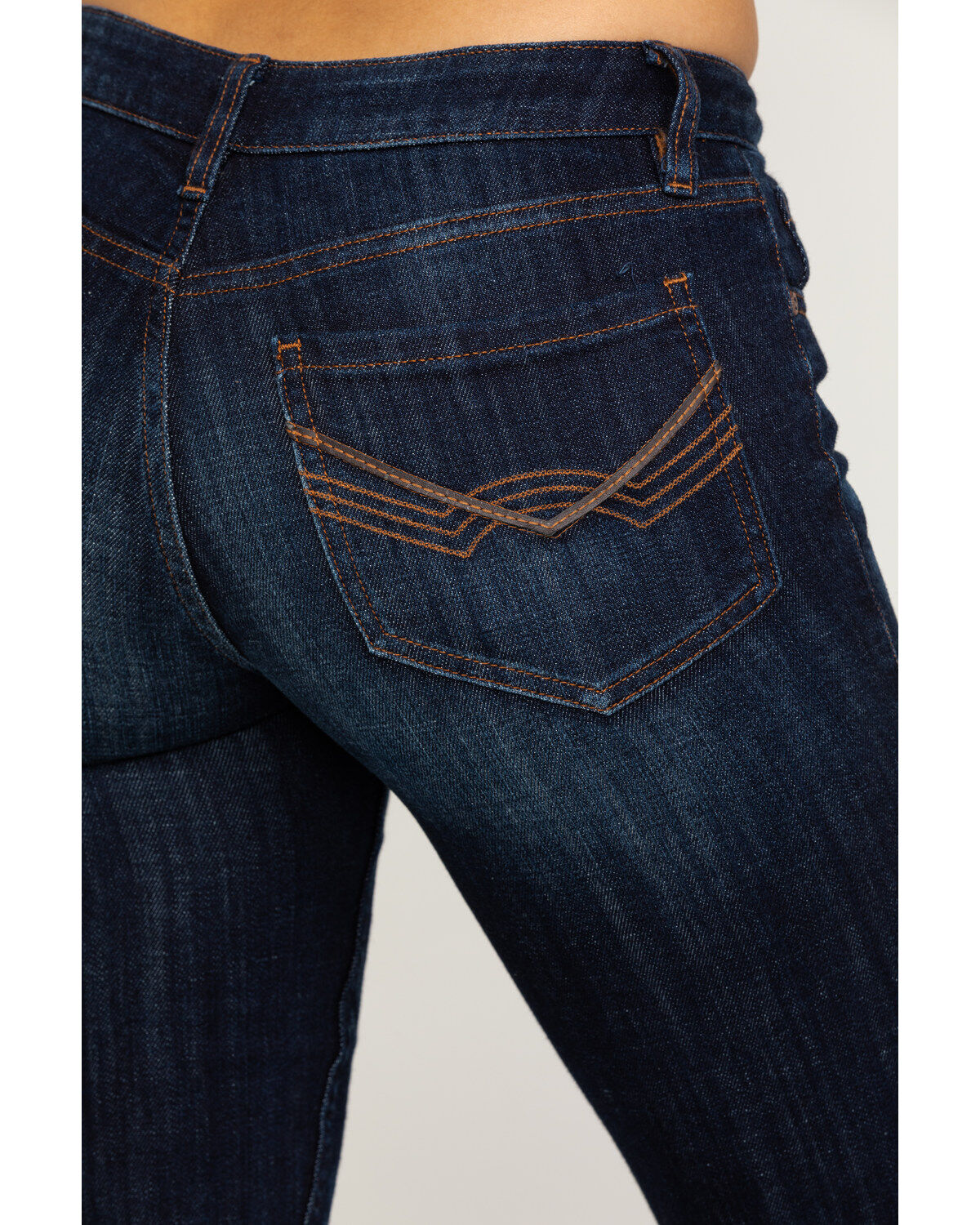 Image #5 - Idyllwind Women's Rebel Mid Rise Bootcut Stretch Denim Jeans, Blue, hi-res