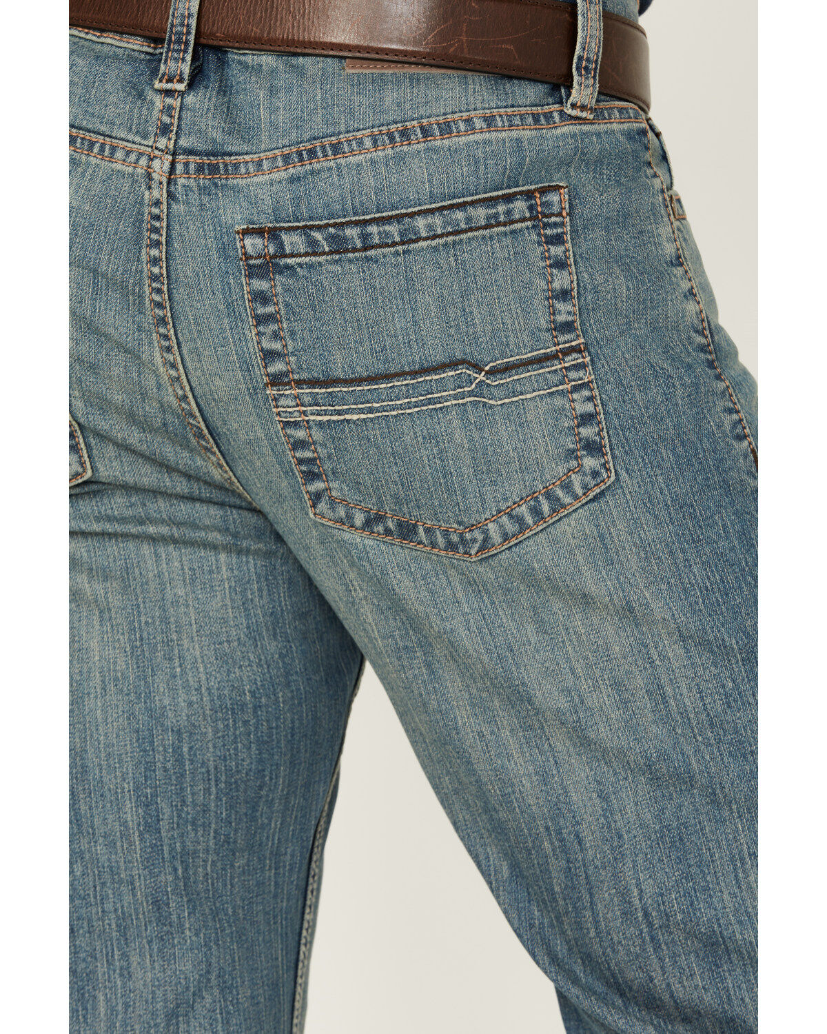 Image #4 - Cody James Men's Bozeman Wash Duke Relaxed Bootcut Stretch Denim Jeans, , hi-res