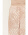 Image #4 - Angie Women's Geo Print Wide Leg Pants, Tan, hi-res
