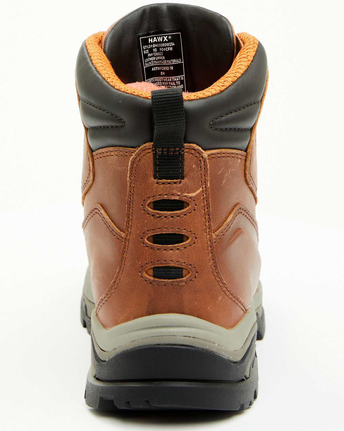 Image #5 - Hawx Men's 6" Enforcer Pro Work Boots - Soft Toe, Brown, hi-res