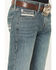 Image #2 - Rock & Roll Denim Men's Pistol Medium Vintage Wash Straight Stretch Denim Jeans, Medium Wash, hi-res