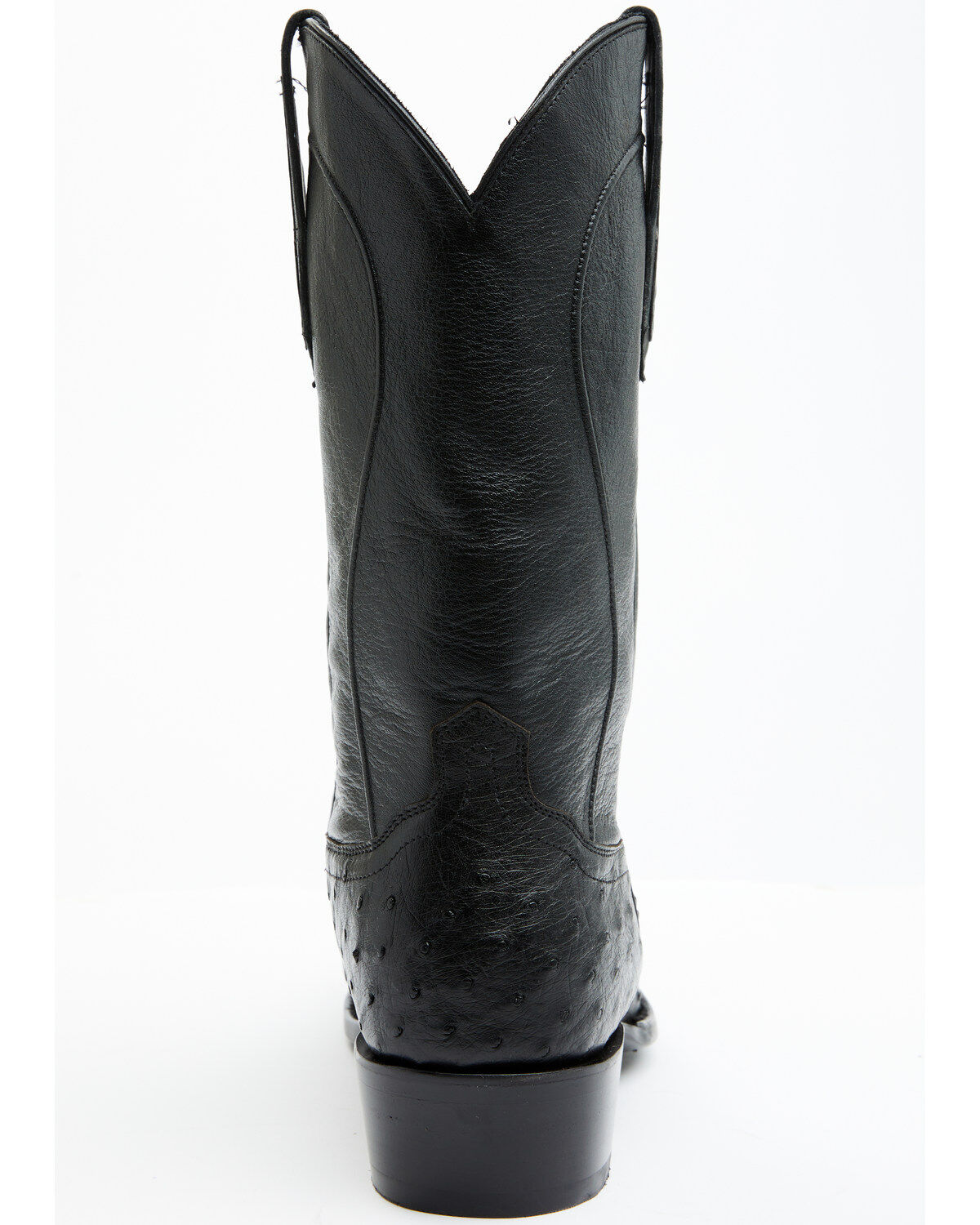 Image #5 - Cody James Black 1978&reg; Men's Chapman Exotic Full-Quill Ostrich Western Boots - Round Toe, Black, hi-res