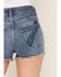 Image #4 - 7 For All Mankind Women's Stampede Medium Wash Mid Rise June Denim Shorts, Medium Wash, hi-res