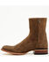 Image #3 - Moonshine Spirit&reg; Men's 8" Pancho Roughout Zipper Western Boots - Round Toe, Brown, hi-res