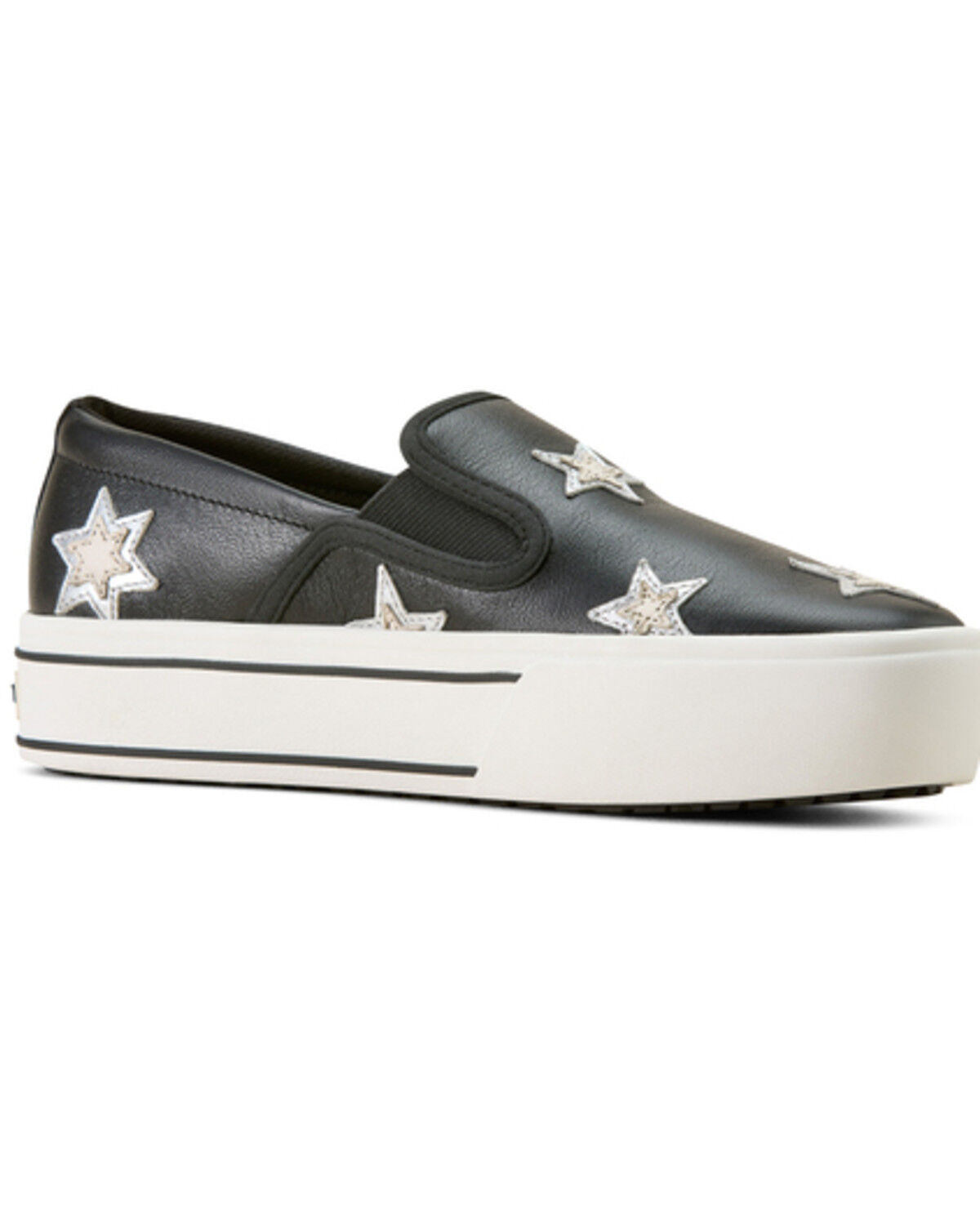 Ariat Women's Skylar Star Slip-On Casual Shoes, Black, hi-res