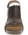 Image #3 - Very G Women's Isabella 3 Tooled Sandals, Brown, hi-res