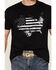 Image #3 - Grunt Style Men's American Acid Short Sleeve Graphic T-Shirt, Black, hi-res