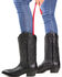 Image #3 - Boot Barn&reg; 18" Curved Boot Horn, Red, hi-res