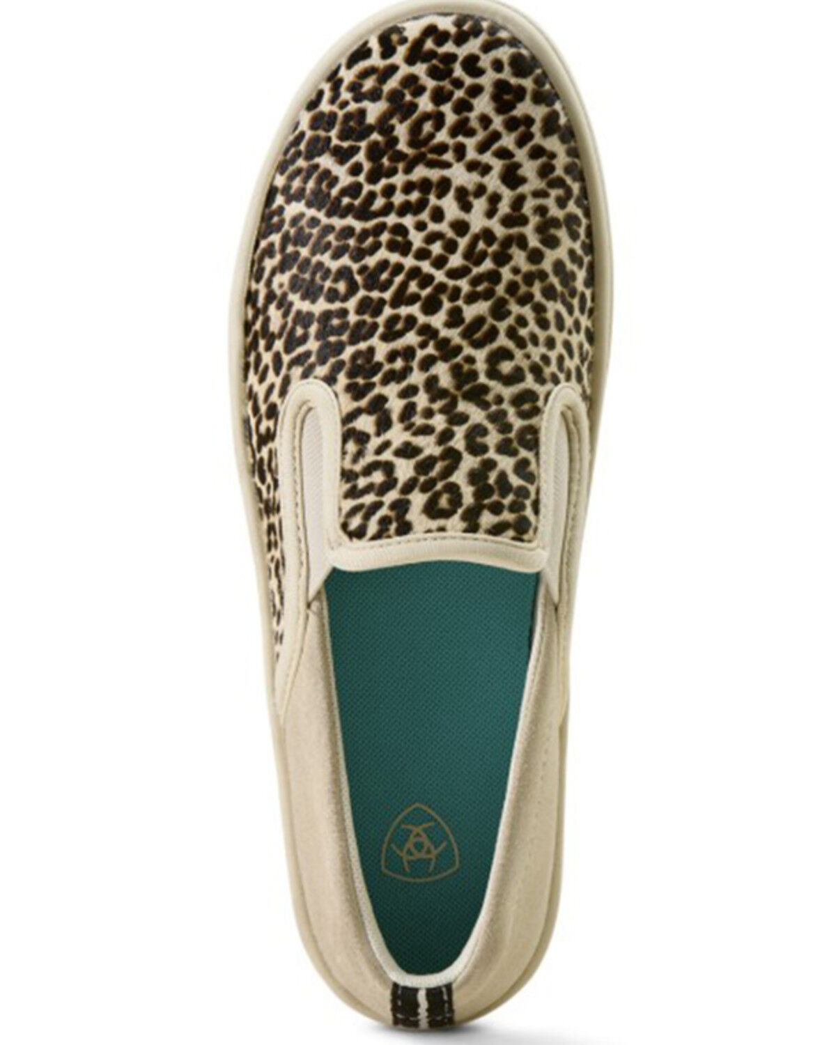 Image #6 - Ariat Women's Skylar Leopard Print Hair-On Slip-On Casual Shoes, Cheetah, hi-res