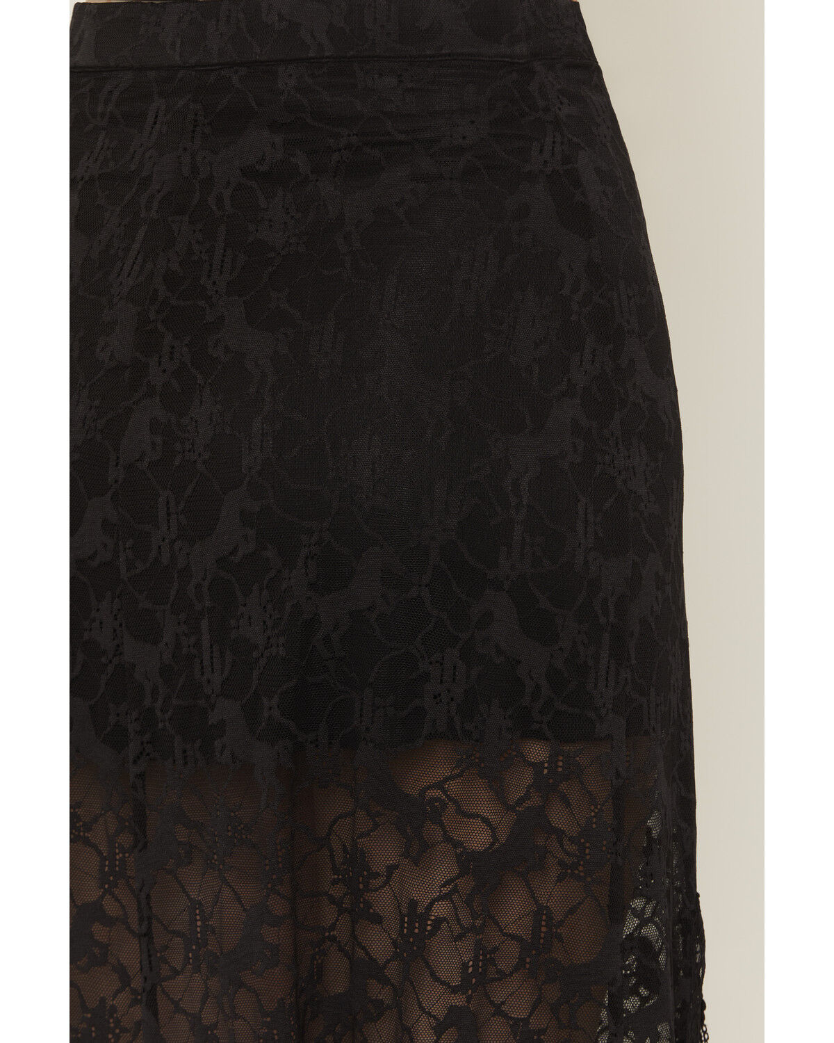 Image #5 - Idyllwind Women's Palomino Horse Lace Midi Skirt, Black, hi-res