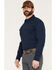 Image #2 - Cody James Men's FR Medora Solid Long Sleeve Snap Work Short, Navy, hi-res