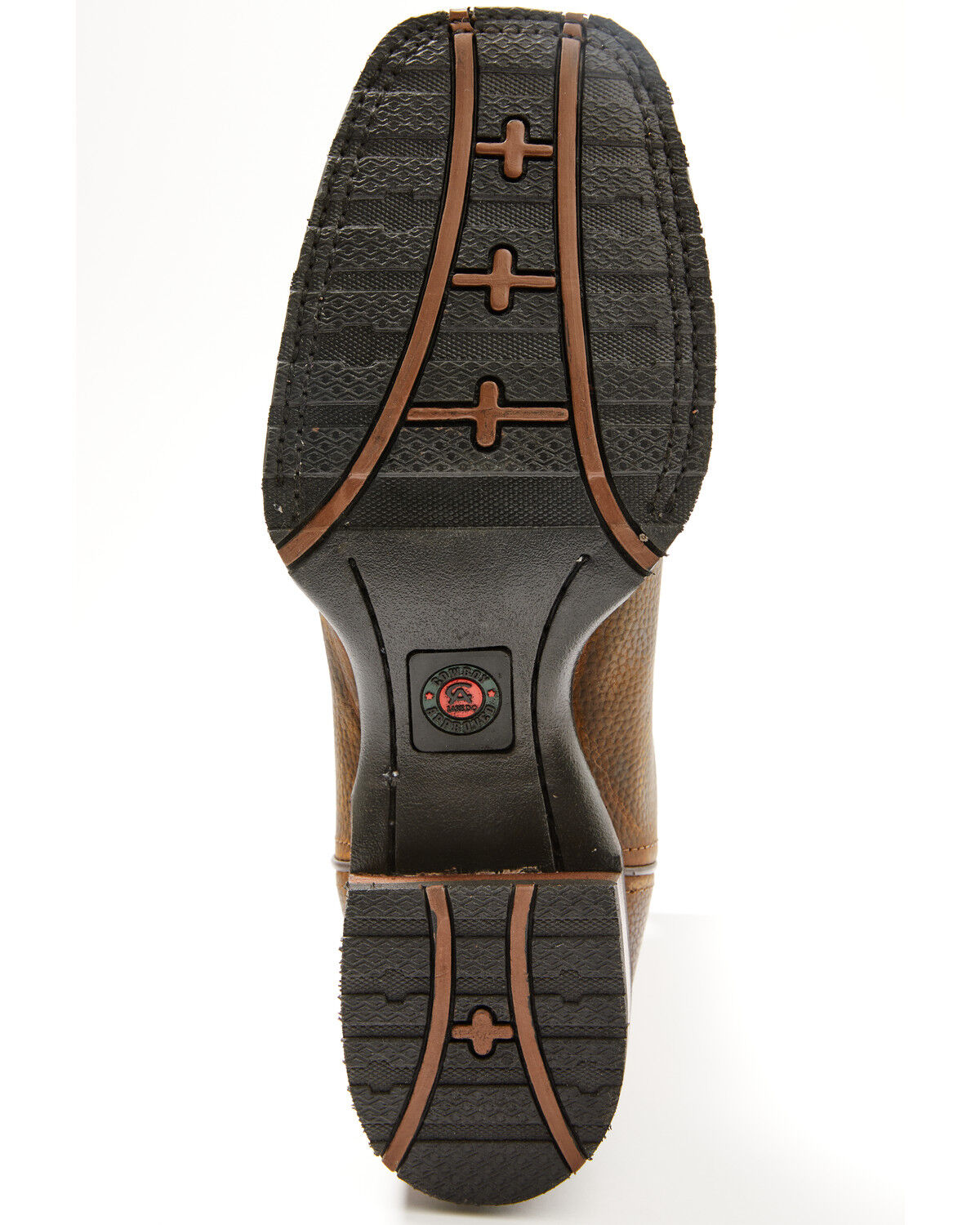 Image #7 - Laredo Men's Cullen Performance Western Boots - Broad Square Toe, Brown, hi-res