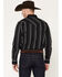 Image #4 - Cody James Black 1978&reg; Men's Elm Striped Long Sleeve Button-Down Western Shirt, Black, hi-res