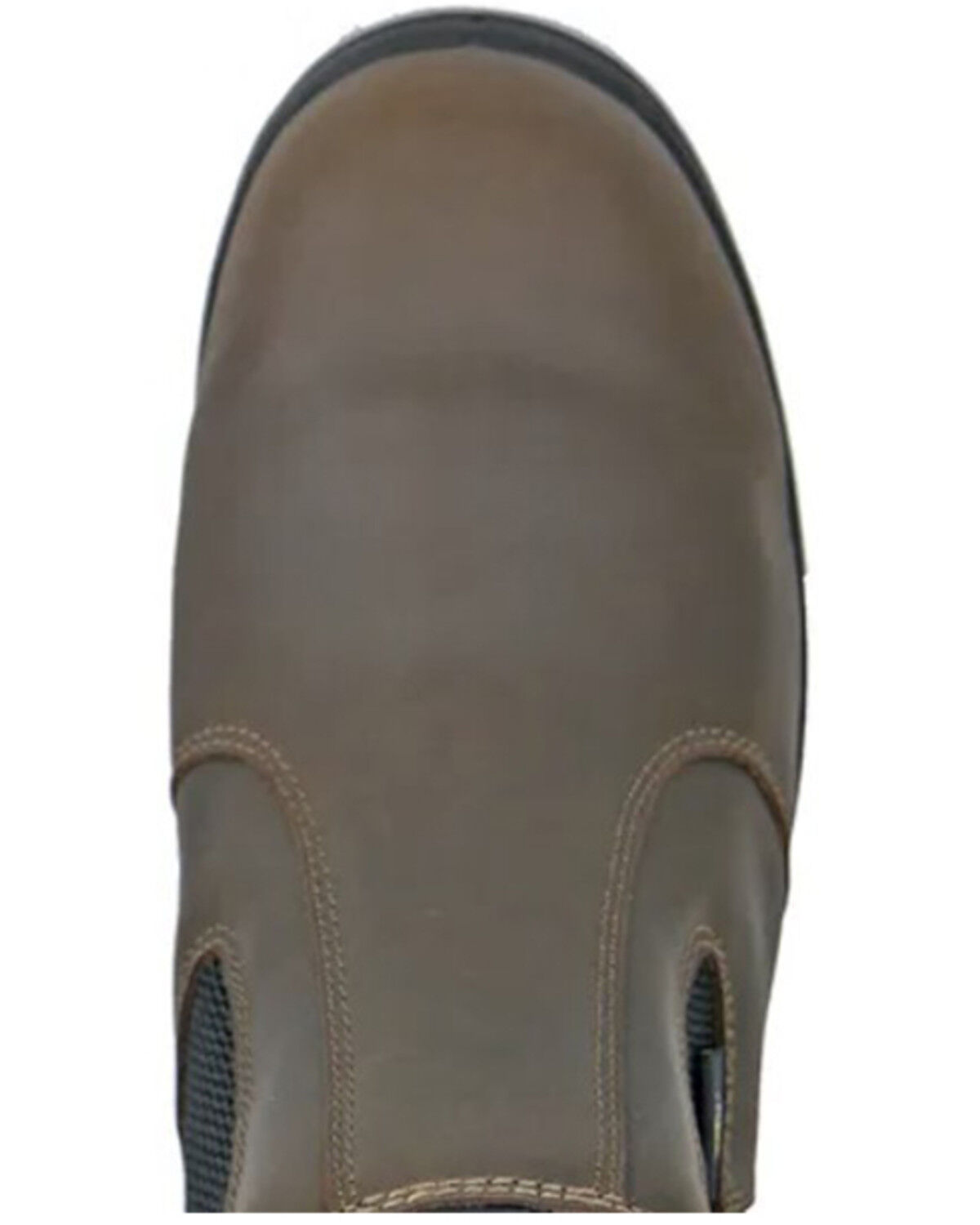 Image #6 - Hoss Men's Met Guard Waterproof Chelsea Work Boots - Composite Toe, Brown, hi-res