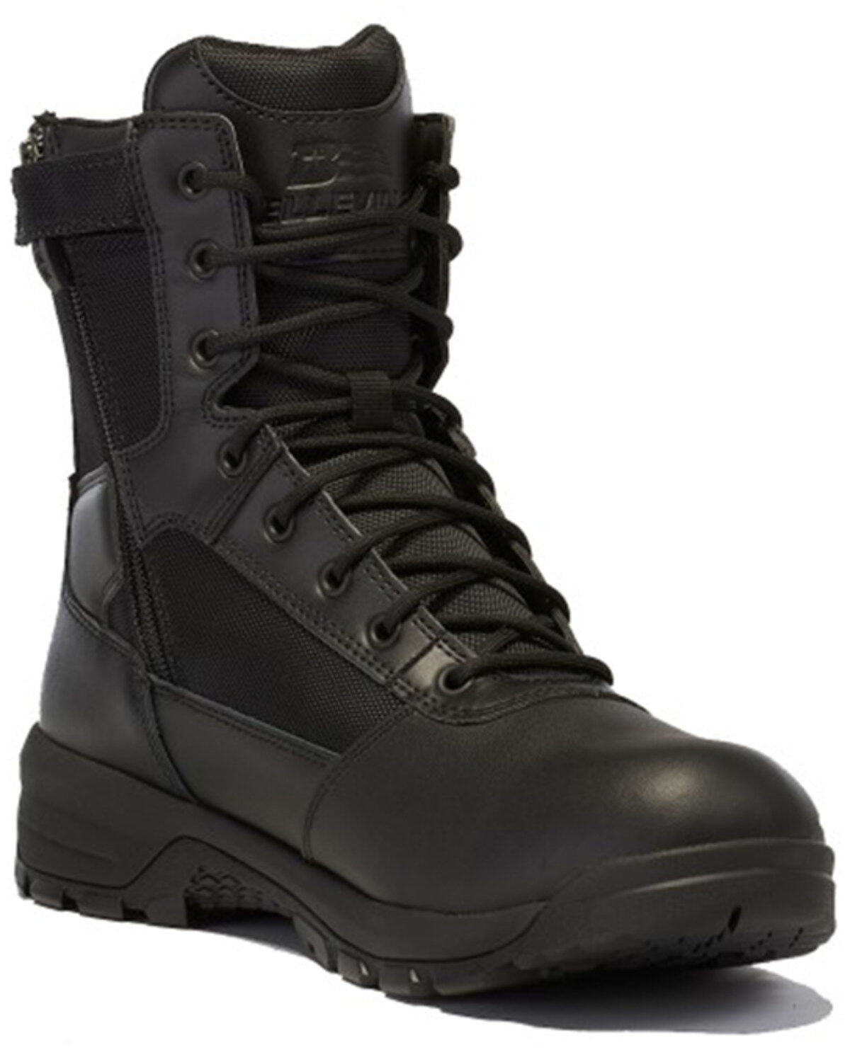 Belleville Men's Spear Point 8" Waterproof Tactical Work Boots - Round Toe, Black, hi-res