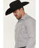 Image #2 - Cody James Black 1978&reg; Men's Condor Striped Print Long Sleeve Button-Down Western Shirt, Black, hi-res