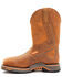 Image #3 - Hawx Men's ASE7 Radian Waterproof Western Work Boots - Composite Toe, Brown, hi-res