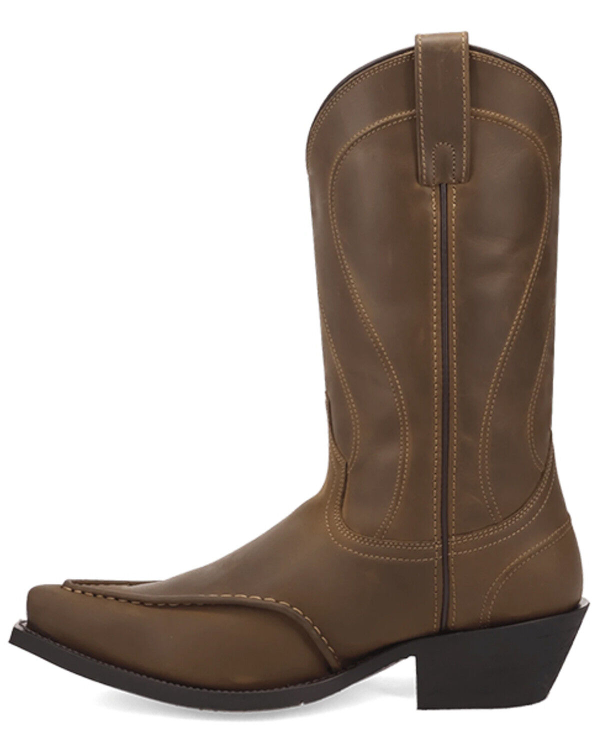Image #3 - Laredo Men's Lynott Performance Western Boots - Snip Toe, Tan, hi-res