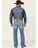 Image #3 - Ariat Men's M4 Dallas Goldfield Light Wash Relaxed Bootcut Jeans, Blue, hi-res