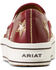 Image #3 - Ariat Women's Skylar Star Slip-On Casual Shoes, Cherry, hi-res