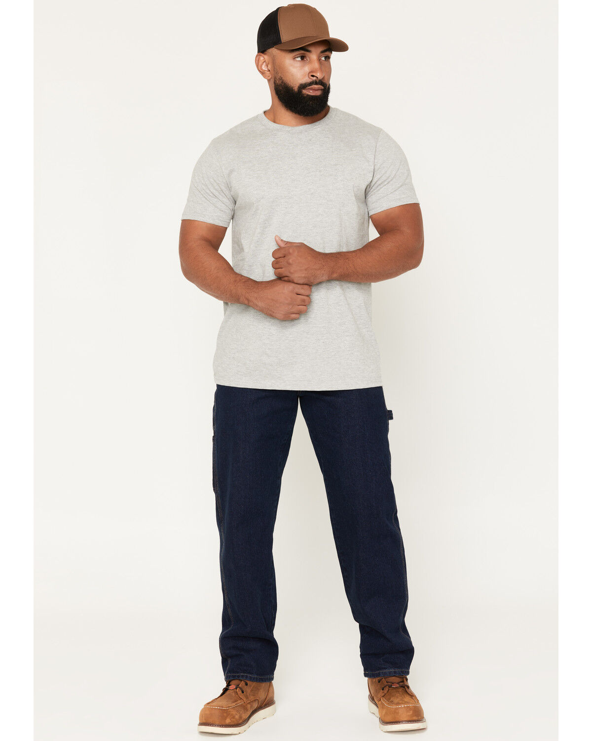 Image #1 - Dickies Relaxed Fit Carpenter Jeans, Rinsed, hi-res