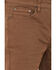Image #2 - Brothers and Sons Men's Whiskey Wash Tucker Slim Straight Stretch Denim Jeans, Tan, hi-res