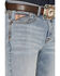Image #2 - RANK 45&reg; Men's Pistol Wash Ambush Slim Straight Performance Stretch Denim Jeans, Light Wash, hi-res