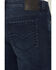 Image #4 - Moonshine Spirit&reg; Men's Dallas Wash Decker Slim Straight Stretch Denim Jeans, Dark Wash, hi-res