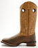 Image #3 - Laredo Men's Cullen Performance Western Boots - Broad Square Toe, Brown, hi-res